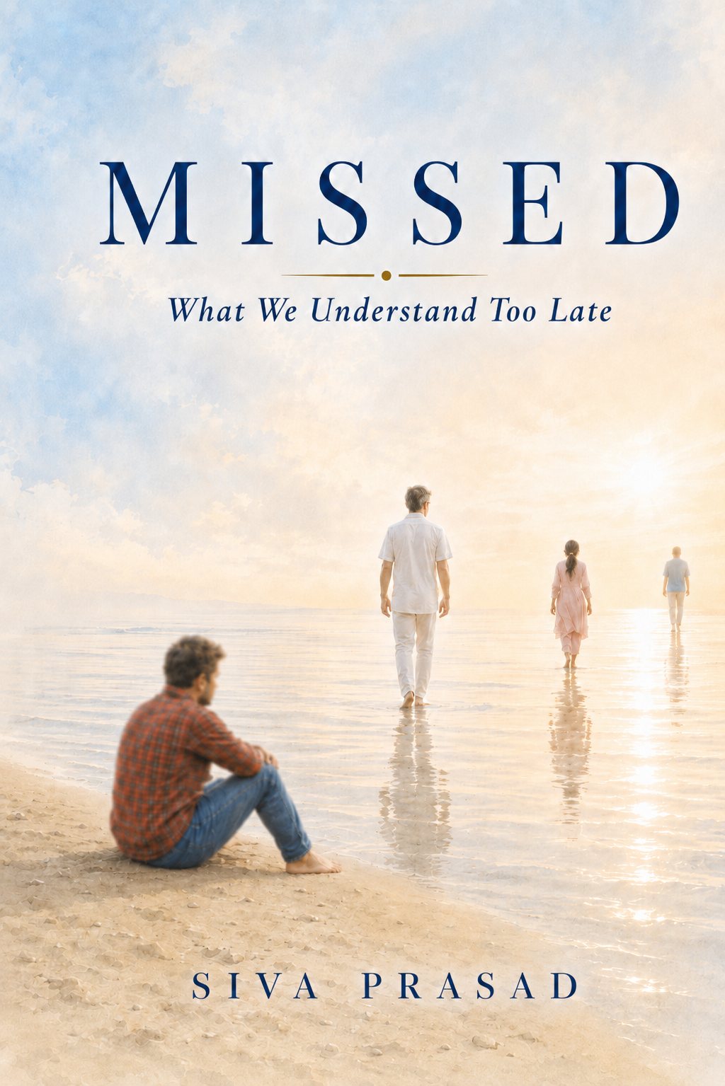 MISSED — What We Understand Too Late, book cover by Siva Prasad
